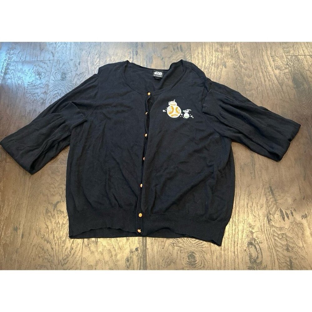 Her Universe Star Wars: The Rise Of Skywalker Rebel Droids Girls Crop Cardigan